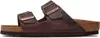 A side view of a brown Birkenstock Arizona sandal. Anteprima dell’immagine prodotto