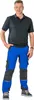 Planam Bundhose Norit Herren Gr. 48 kornblau/schwarz Produktbild-Vorschau 11