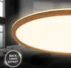 LED Deckenlampe Holz Deckenleuchte Wohnzimmer Indirektes Produktbild-Vorschau 4