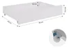 Homestyle4u dětská postel bílá 90x200cm domácí postel Náhled obrázku produktu 8