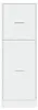 vidaXL Apothekerschrank Weiß 40x41x118 cm Holzwerkstoff Produktbild-Vorschau 5