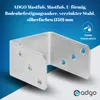 ADGO® Pfostensockel VERSCHRAUBTE HALTERUNG U Mastfuß 150mm Produktbild-Vorschau 4