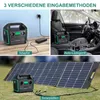 Przenośna stacja zasilania elektrownia z panelem słonecznym Podgląd zdjęcia produktu 7