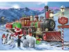 PUZZLE TREFL 1000 XMAS PremPlus Treno di Natale 12097 Anteprima dell’immagine prodotto 2