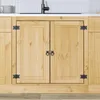 vidaXL Armoire SKI Marron miel 80 x 46 x 81 cm Bois de pin Voir les images du produit 4
