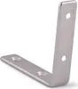 Winkel aus Edelstahl, 46 x 13mm, poliert & rostfrei Produktbild-Vorschau 1