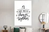 MuchoWow® Poster Sprichwörter - Zitate - Gemeinsam duschen Produktbild-Vorschau 4
