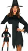 Hexe Schwarze Magie Halloween Zauberhut Kostüm Mantel Kleid Produktbild-Vorschau 11