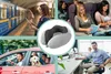 Vankúš na krk z pamäťovej peny – Cestovný vankúš do Náhľad obrázku produktu 13