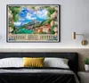 CLEMENTONI Puzzle Kwitnący taras nad jeziorem 3000 Podgląd zdjęcia produktu 5