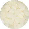 A top-down view of a pile of white candy melts. Náhled obrázku produktu