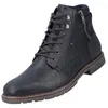 Rieker Herren Schnürboots Stiefelette Reißverschluss 13742, Produktbild-Vorschau 2