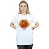 Disney - "Courage" T-Shirt für Damen BI18034 (XL) (Weiß) Produktbild-Vorschau 2
