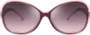 Retro-Sonnenbrille im Oversize-Stil für Damen, breites Produktbild-Vorschau 2