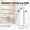 Drukarka na papier A4, drukarka termiczna Bluetooth, 200 Podgląd zdjęcia produktu 5