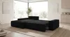 CORNERO Ecksofa mit schlaffunktion VERONA links schwarz Produktbild-Vorschau 6