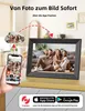Digitaler Bilderrahmen, Digitaler Fotorahmen, 10,1 Zoll Produktbild-Vorschau 3