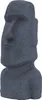 ECD Germany Moai Figur Rapa Nui Kopf 78cm hoch, Grau, aus Produktbild-Vorschau 1