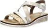 Rieker Sandalen Plat  Sandalen Plat - Goudkleur - Maat 39 Produktbild-Vorschau 2