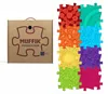 Muffik Rainbow – Sensorische Matten Set 8-teilig (29,8×29,8 Produktbild-Vorschau 1
