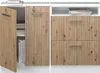 Dachschrägenschrank-Set Vicco Rion Artisan-Eiche 2er Set, Produktbild-Vorschau 8