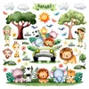 AG Design Wandstickers Safari, 30 x 30 cm Produktbild-Vorschau 1