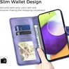 Samsung Galaxy A52S 5G Housse en cuir Flip Wallet Housse de Voir les images du produit 2