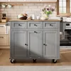 A kitchen island with drawers and cabinets is shown in a kitchen setting. Náhled obrázku produktu