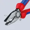 Knipex Kombizange Kopf poliert, Griffe mit zweifarbigen Produktbild-Vorschau 8