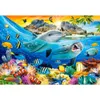 CASTORLAND puzzle 1000 dílků - Delfíni v tropech Náhled obrázku produktu 2