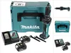 Makita DGD 800 RTJ Akku Geradschleifer 18V + 2x Akku 5,0Ah Produktbild-Vorschau 1