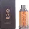 A bottle of Hugo Boss The Scent Eau de Toilette and its packaging are shown side-by-side against a white background. Náhľad obrázku produktu