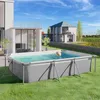 Swimming Pool Summertime rechteckig solider Stahlrahmen Produktbild-Vorschau 8