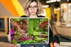 MuchoWow® Laptop Aufkleber Sticker Cover Bäume - Blumen - Produktbild-Vorschau 5