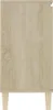 A plain white background shot of a wooden sideboard. Náhľad obrázku produktu