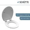 SCHÜTTE WC sedátko GREY STEEL High Gloss s dřevěným jádrem Náhled obrázku produktu 4