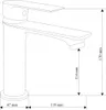 Mexen Royo Waschtischarmatur, gold - 72200-50 Produktbild-Vorschau 6