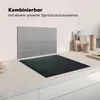 KitchenYeah© Herdabdeckplatte Leder - Textur - Schwarz - Produktbild-Vorschau 3