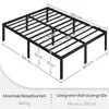 Yaheetech Bettrahmen 37cm Metallbett Bettgestell aus Produktbild-Vorschau 7