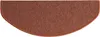 A single, brown, semi-circular carpet stair tread. Anteprima dell’immagine prodotto