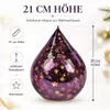formano LED Deko-Tropfen Weihnachten 21 cm Royal-Plum mit Produktbild-Vorschau 9