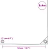 vidaXL Telone 650 g/m² 3x4 m Bianco Anteprima dell’immagine prodotto 5