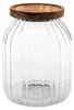 Bocal « harmony » 2 l en verre et acacia - 5 five simply Voir les images du produit 5