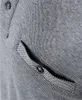 CasaModa Langarm-Polo Übergröße silber-navy melange Produktbild-Vorschau 3