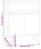 vidaXL Príborník s vysokým leskom čierny 60x30x72 cm Náhľad obrázku produktu 8