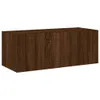 TV-Wandschrank mit LED-Leuchten Braun Eichen-Optik 80x35x31 Produktbild-Vorschau 7