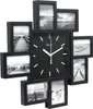 Miraval Design Bilderrahmenuhr Wanduhr mit 8 Bilderrahmen Produktbild-Vorschau 1