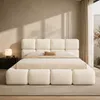 Letto imbottito idraulico Flieks, 180x200 cm, con spazio Anteprima dell’immagine prodotto 3