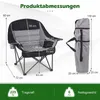 Składany krzesło kempingowe COSTWAY, model XXL, Podgląd zdjęcia produktu 3