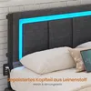 AODEMOKO Polsterbett Schlafsofa 90x200 cm mit Produktbild-Vorschau 5